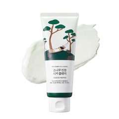 ROUND LAB Pine Calming Cica Cleanser botella en foto, limpieza suave para piel sensible