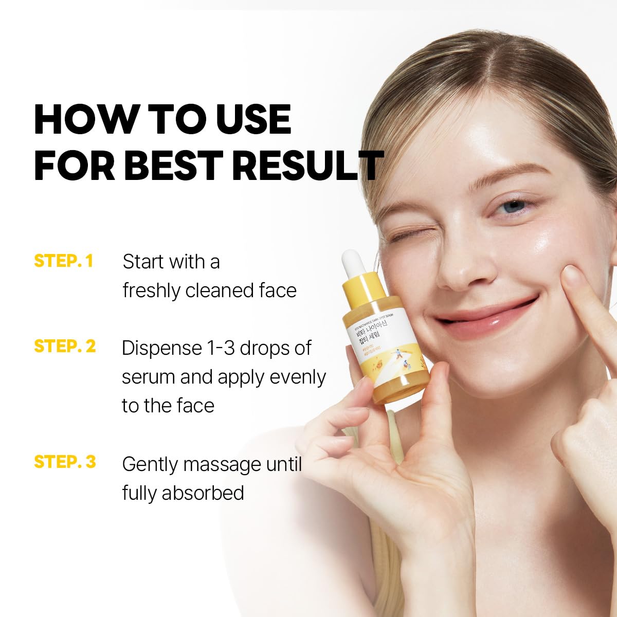 ROUND LAB Vita Niacinamida Serum hidratación diaria sin grasa