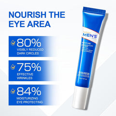 ROUXUN crema de ojos retinol, hidratación de 48 horas para contorno.