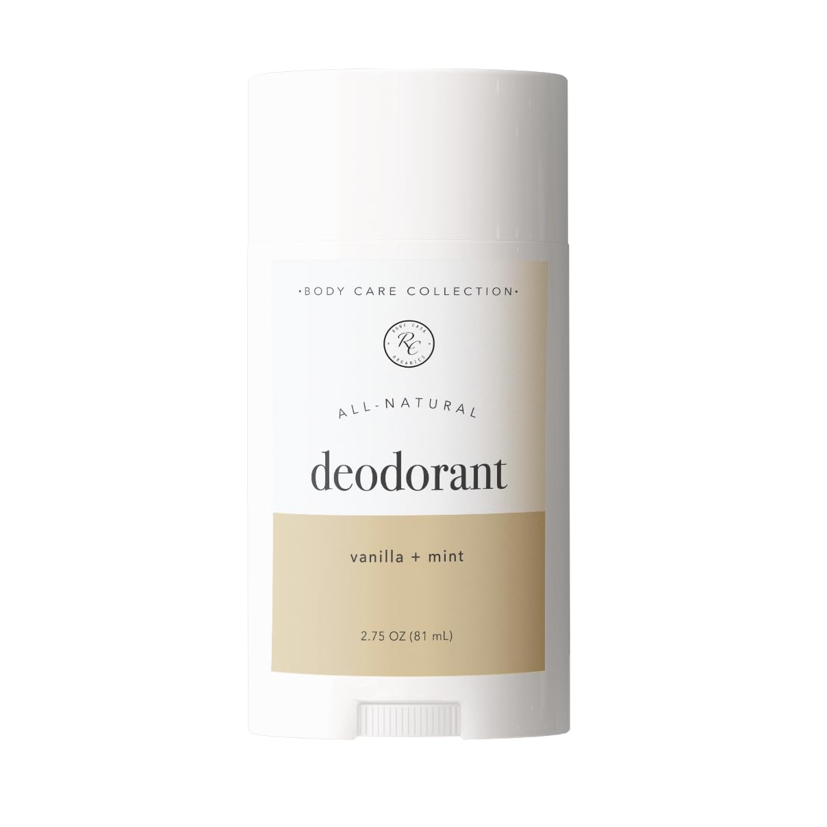 Rowe Casa Organics desodorante Vanilla Mint envase compacto para uso diario