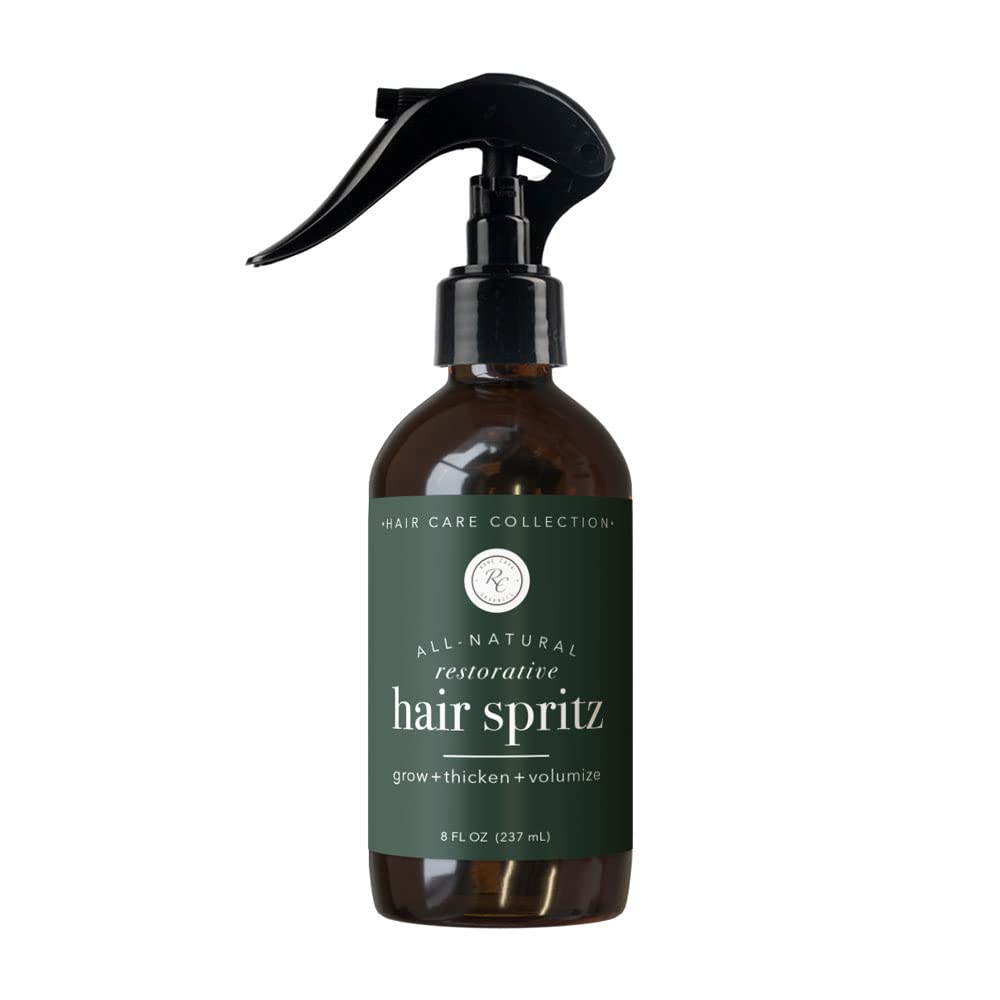 Eight ounce bottle of Rowe Casa Organics restorative spritz