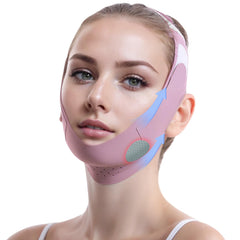 ROWMATE Graphene V-Line Mask chin-up wear enhances jawline while you sleep.