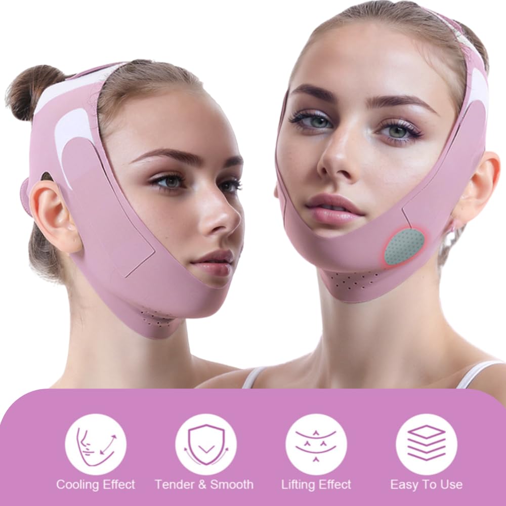 ROWMATE Graphene V-Line Mask close-fit 3D design for comfortable all-night wear.