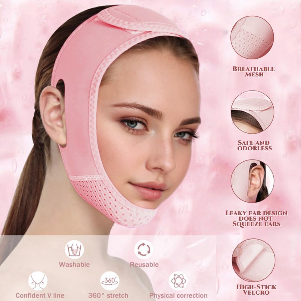 Rowmate V Line Lifting Mask fabric blend 95% polyester 5% spandex.