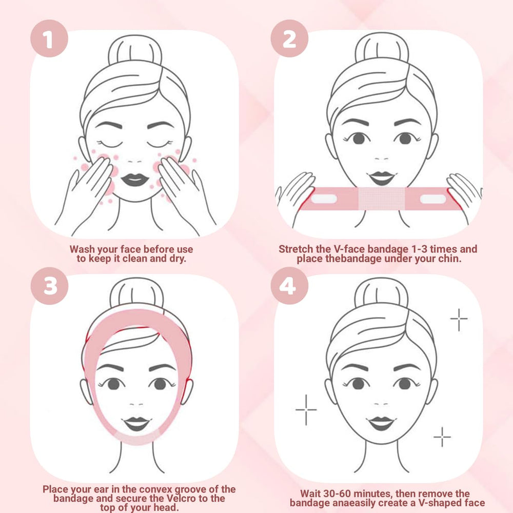 Rowmate V Line Lifting Mask pink option adds style.