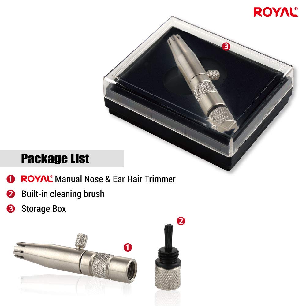 ROYAL ET-3 battery-free operation image showcasing eco-friendly grooming
