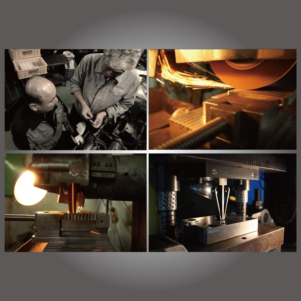 ROYAL made in Korea branding and craftsmanship emphasis