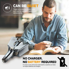 ROYAL Birdie Nose Trimmer waterproof design enables safe use in the shower.