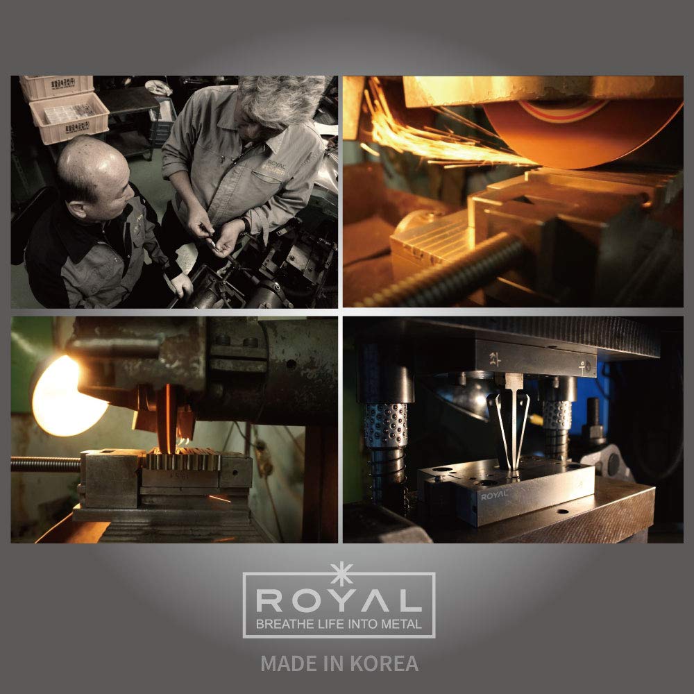 ROYAL ET-32 brass and stainless steel construction.