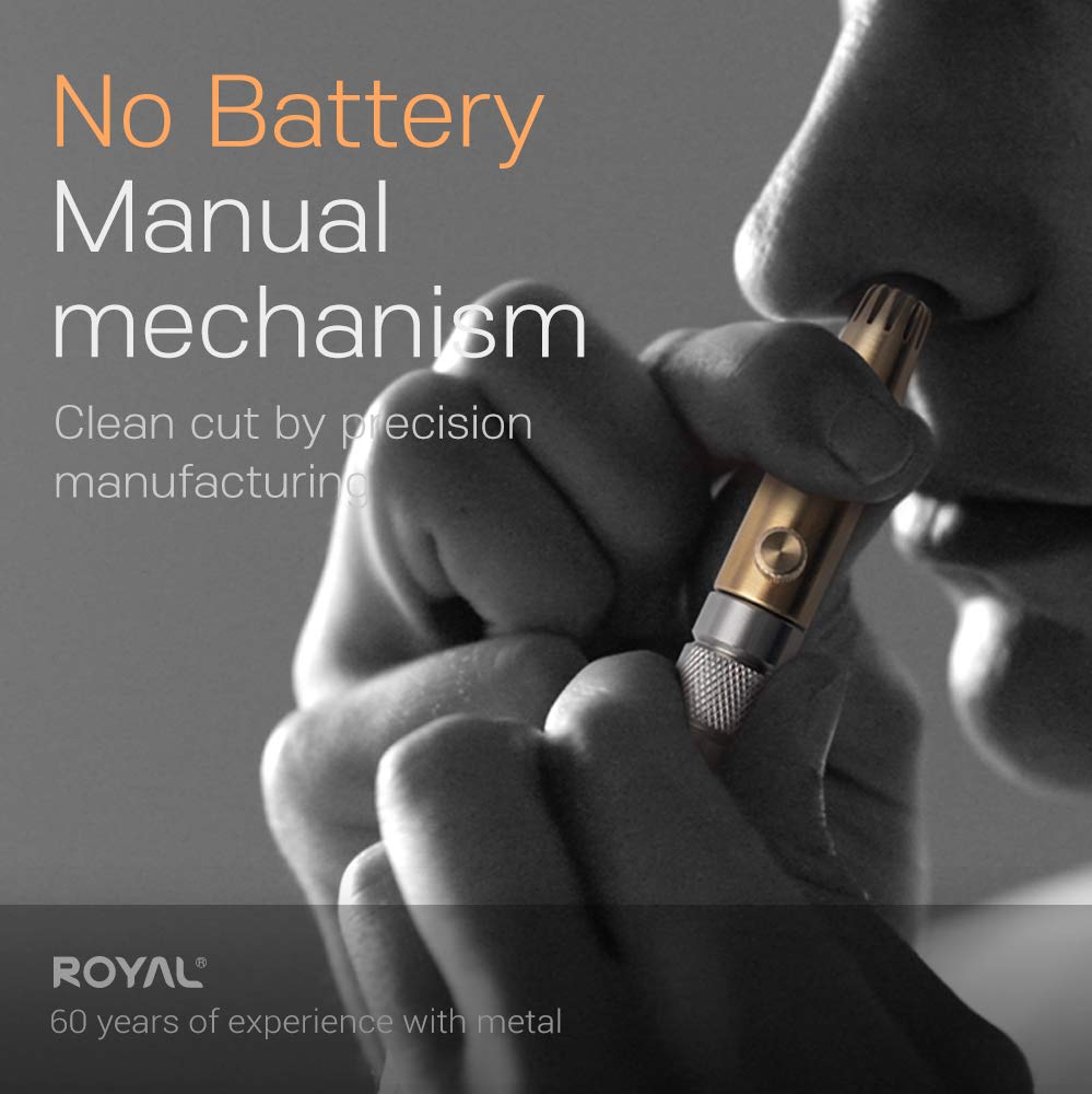 ROYAL ET-32 handheld close-up showing painless trimming mechanism.
