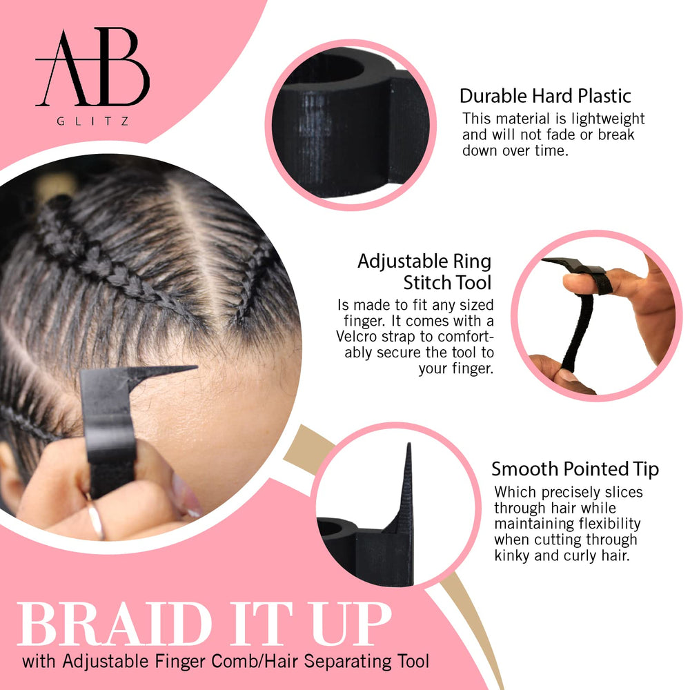Royalty Headwear Flexible strap fits most finger sizes.