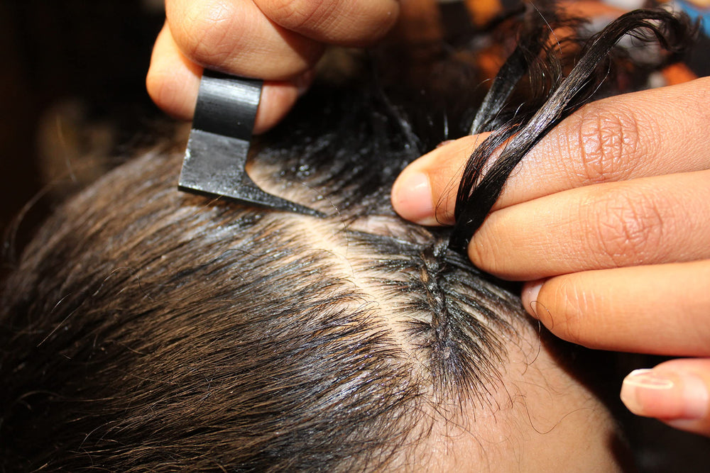 Royalty Headwear Lightweight tool for quick, comfortable braiding.
