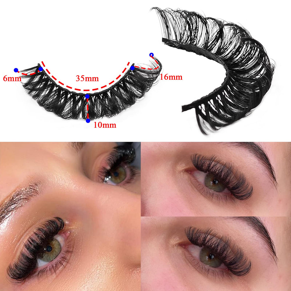 royaomis easy-apply reusable lashes for cost-effective beauty