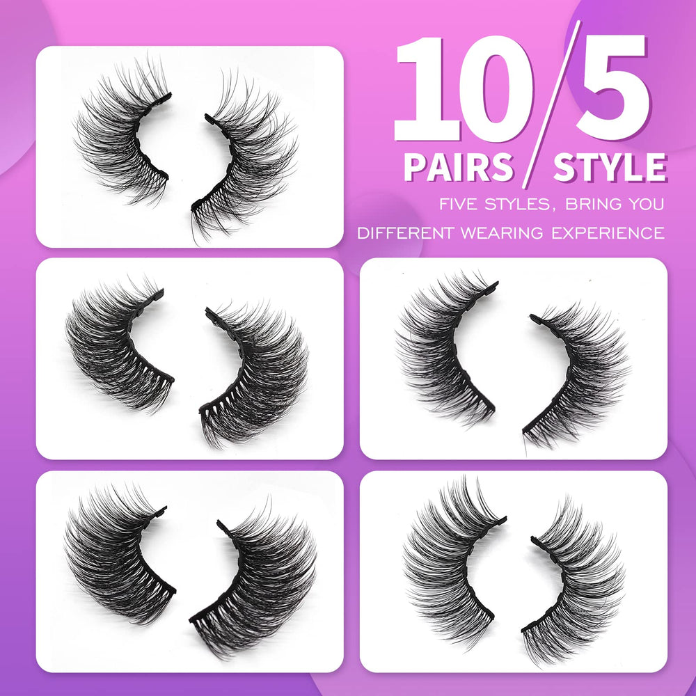 Royaomis natural-look lashes deliver a subtle, eye-brightening enhancement.