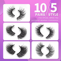 Royaomis natural-look lashes deliver a subtle, eye-brightening enhancement.