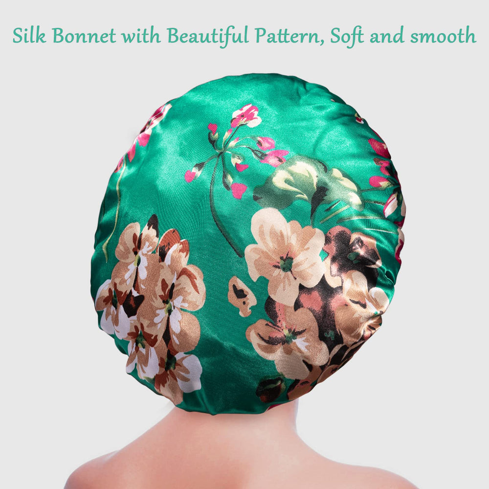 ROYBENS bonete de satén premium en varios colores para combinar con pijama.