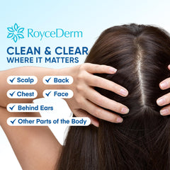Roycederm ceramide-rich formula supports barrier protection for sensitive skin.