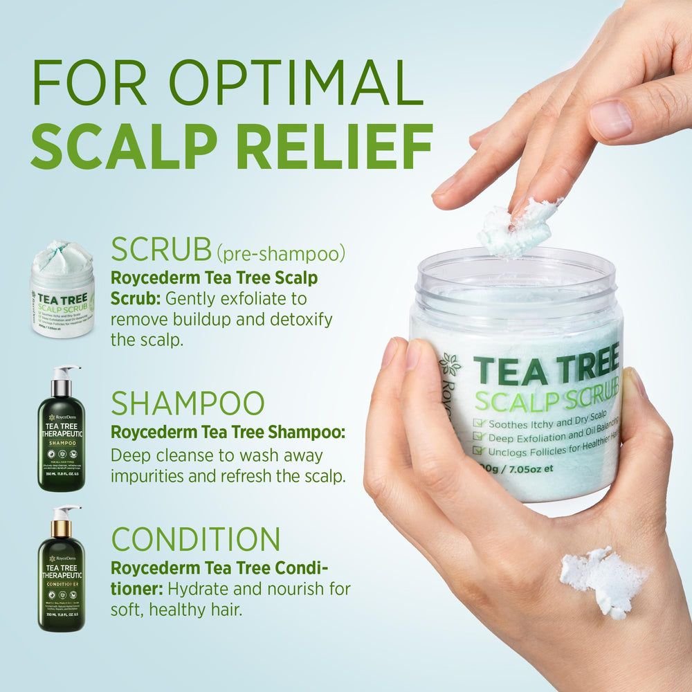 Roycederm Dry Oily Scalp Care with gentle hydration and residue-free formula