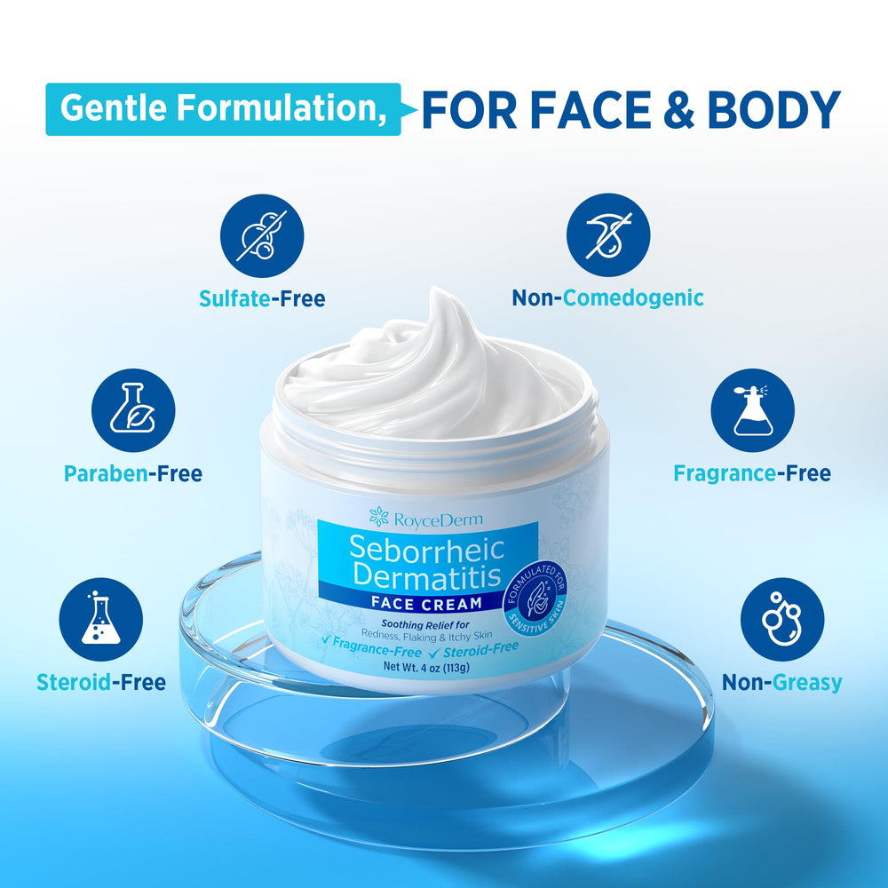 Roycederm daily routine shot suggests seamless integration into morning or evening skincare.