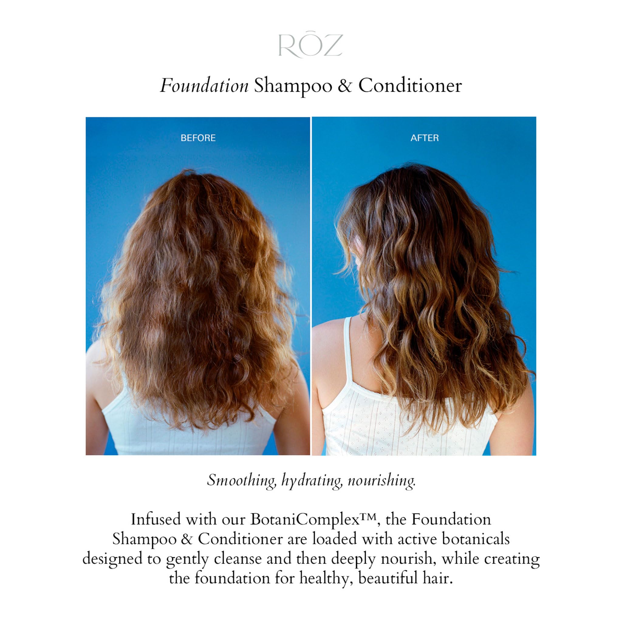 RŌZ conditioner formula suitable for all hair types.