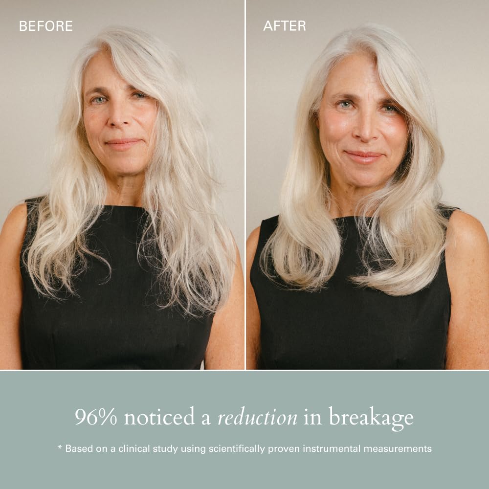 ROZ Santa Lucia Styling Oil application demonstrates frizz control and smoothness
