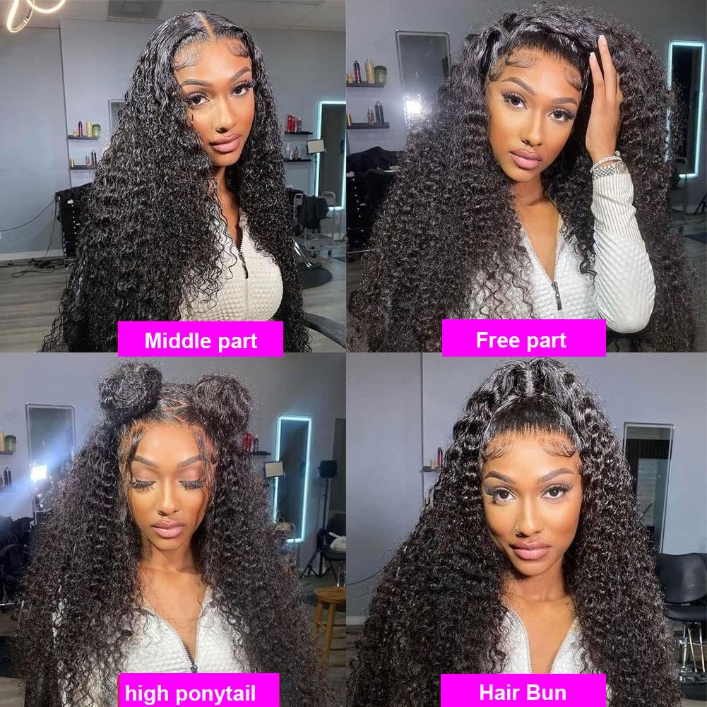 Rozilo Aomllute deep-wave wig suitable for everyday or special occasions