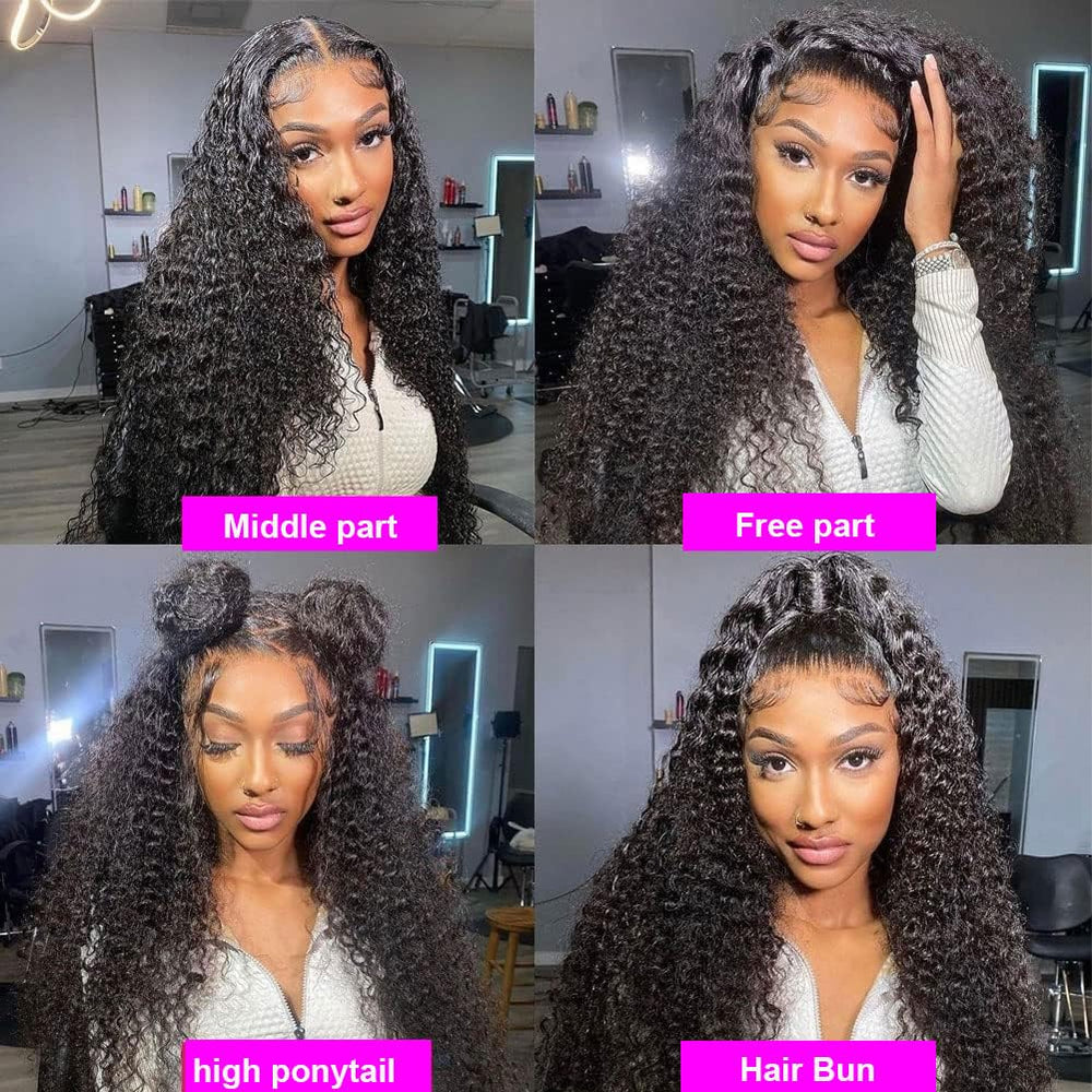 Rozilo Aomllute deep-wave wig suitable for everyday or special occasions