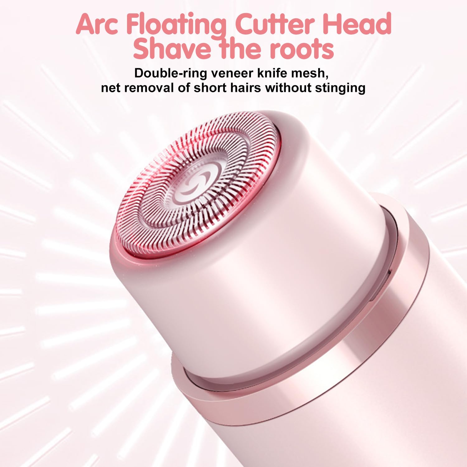 RtLvio Bikini Trimmer compact purse-friendly case supports easy storage.