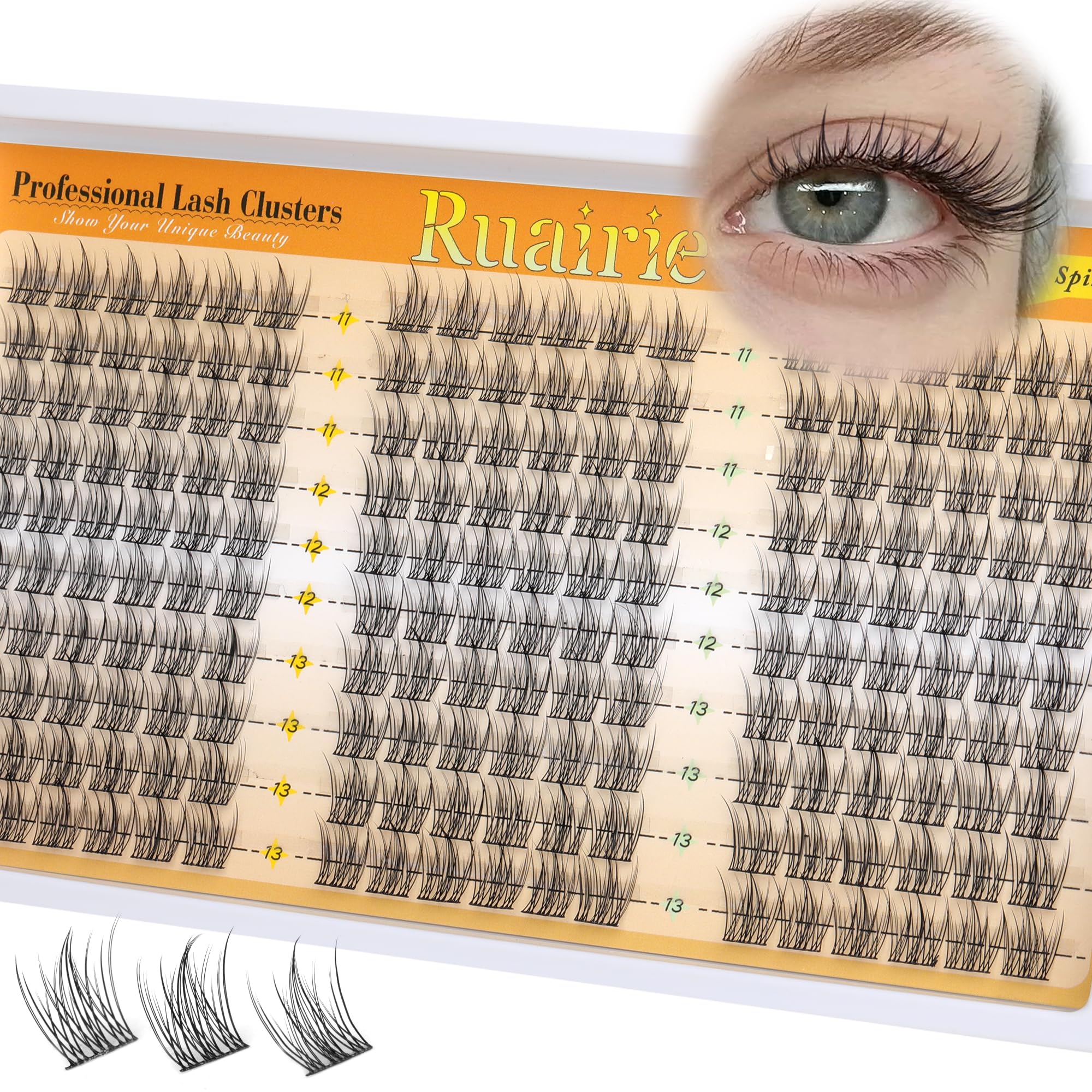 Ruairie 3D clusters deliver natural volume and comfort