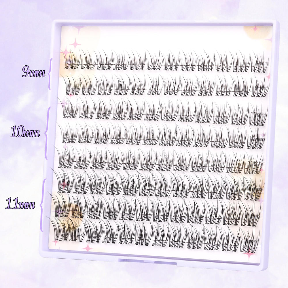 Ruairie DIY lash application guide for quick at-home styling.