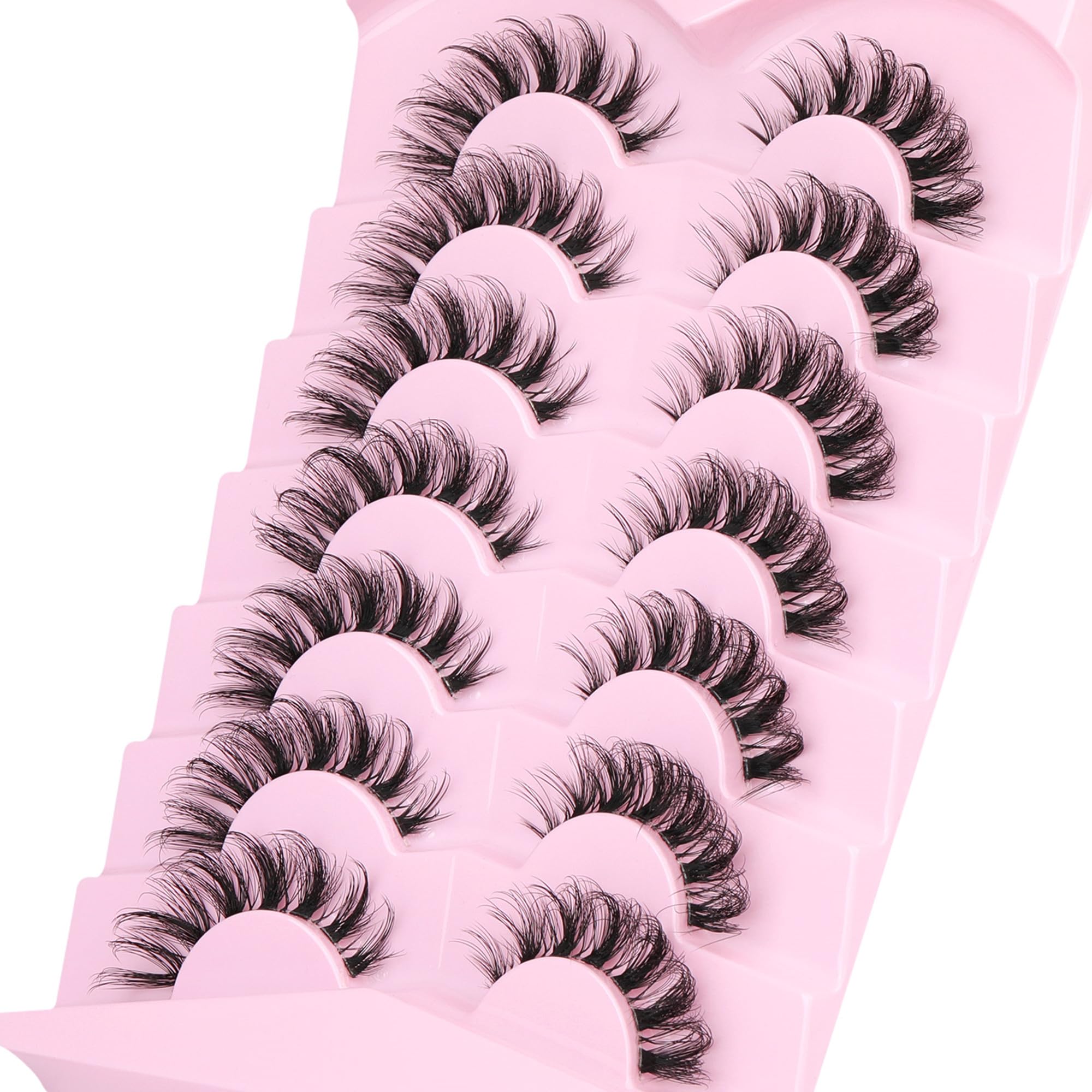 Ruairie handmade lashes with premium texture for a refined finish.