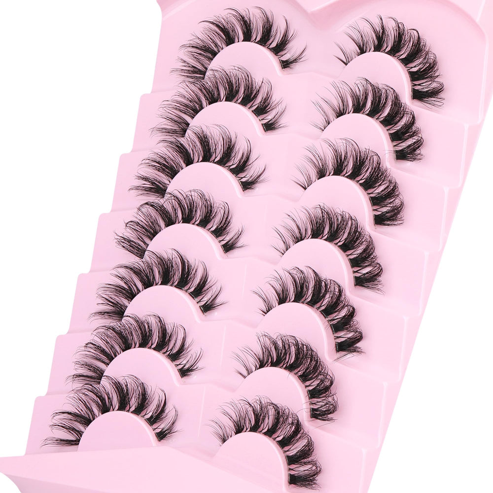 Ruairie handmade lashes with premium texture for a refined finish.