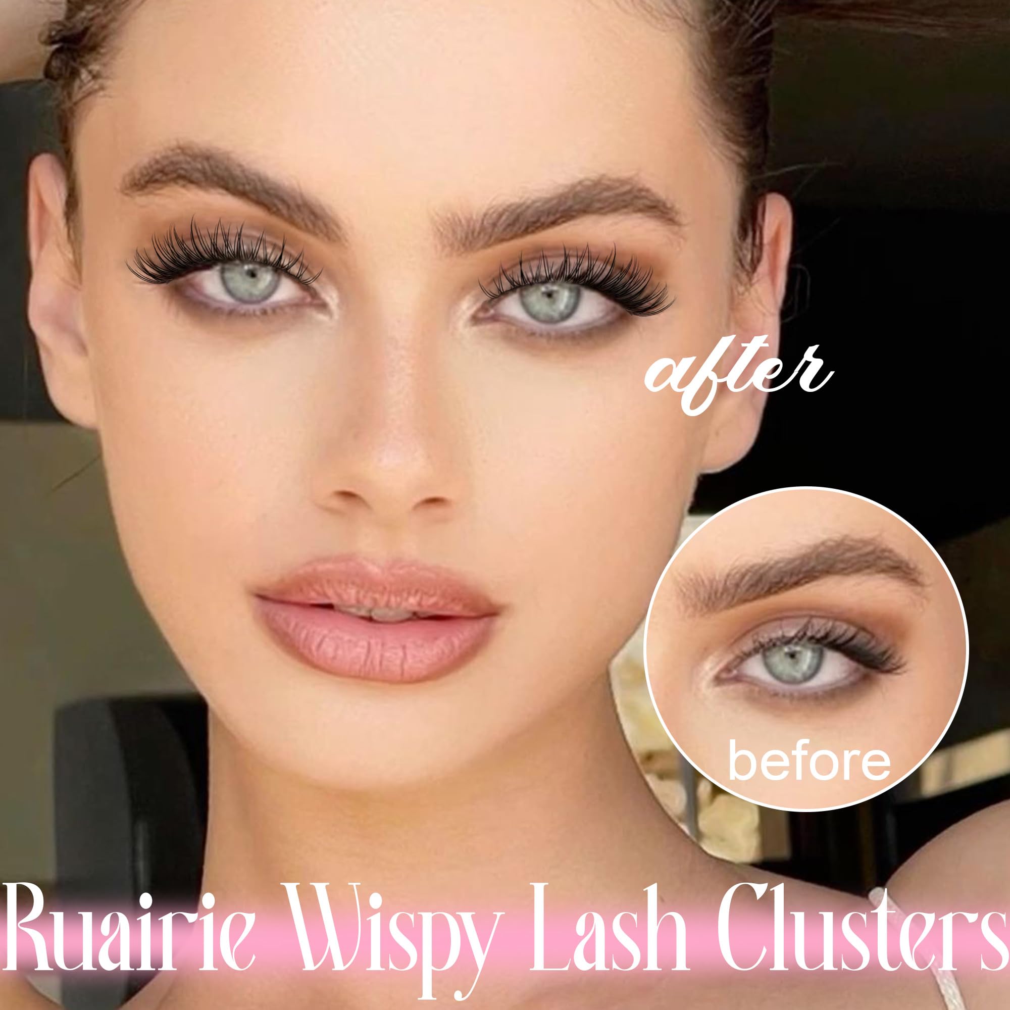 Ruairie lash clusters DIY home application setup