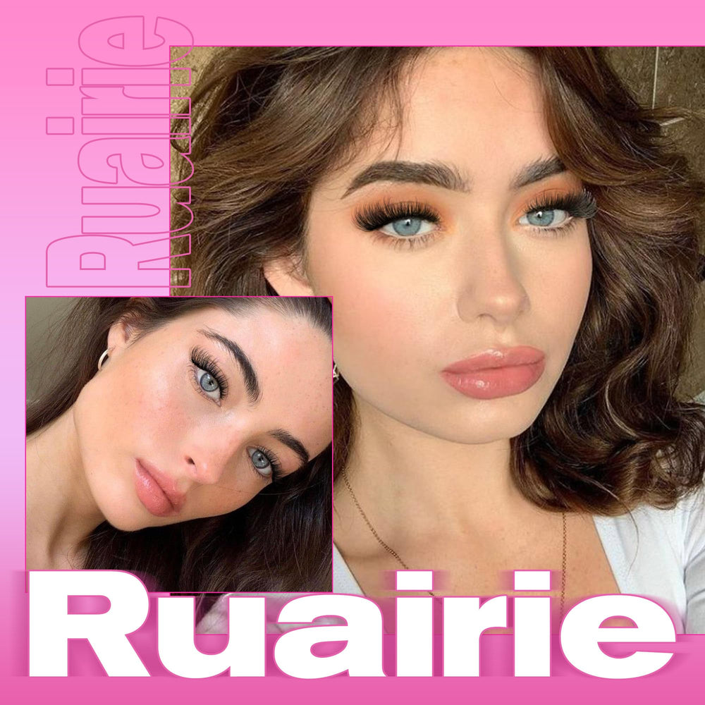 Ruairie Lash Clusters full-volume look with proper care.