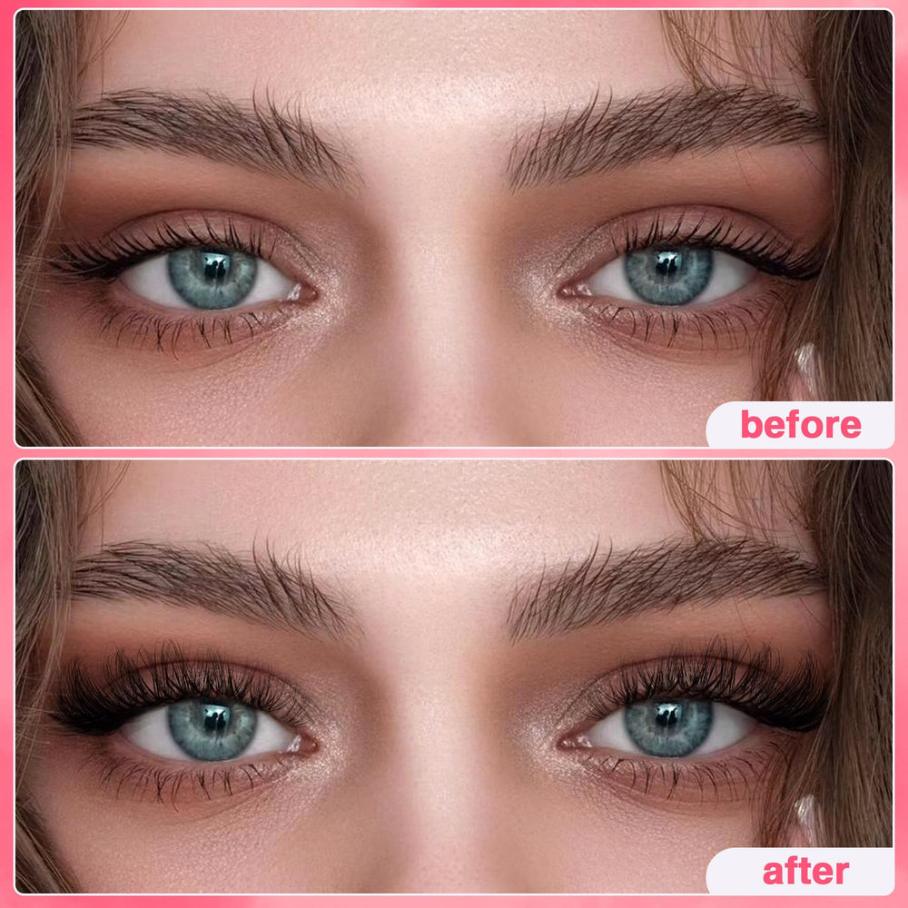 Ruairie natural-looking lashes in 8-16 mm for versatile everyday style.
