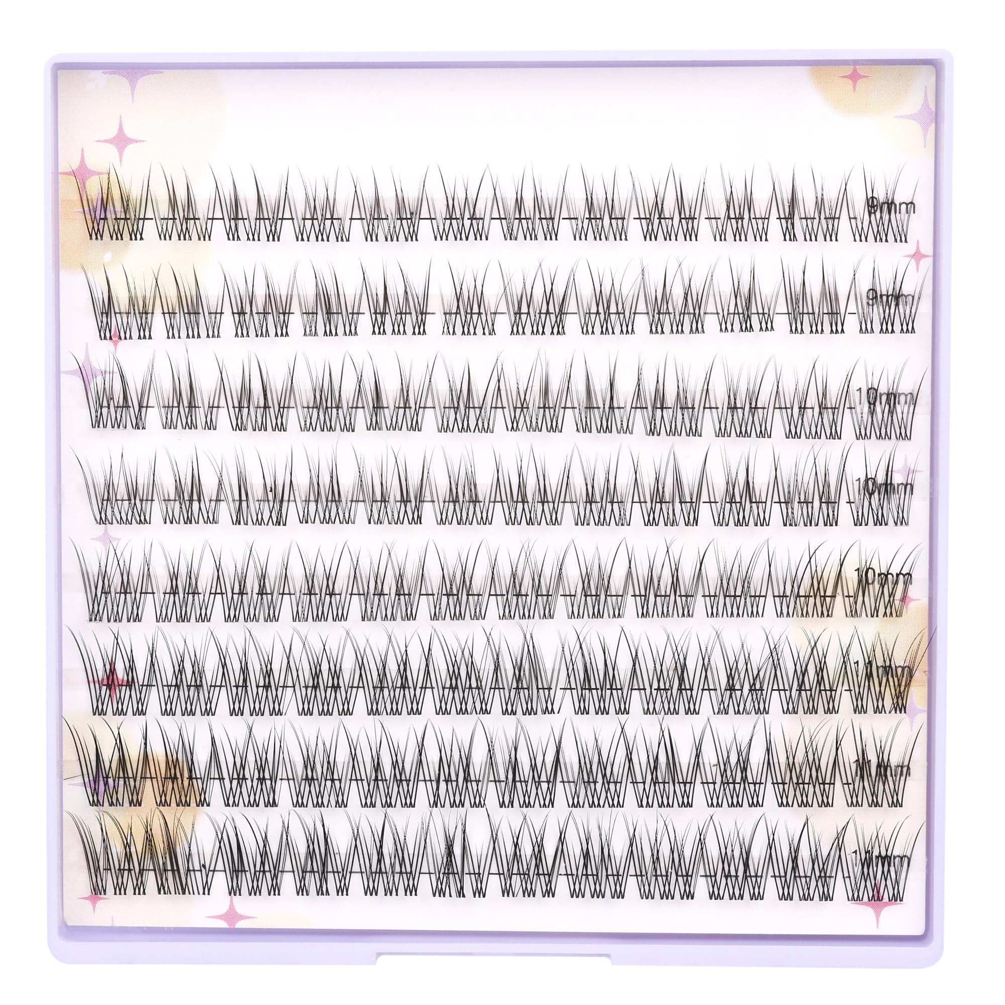 Ruairie soft thin band lash clusters provide a gentle, fast fit.