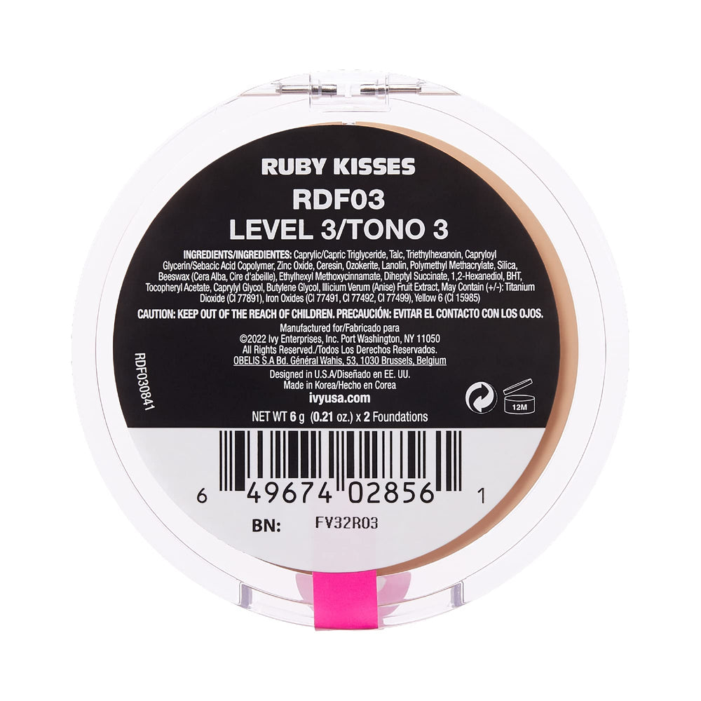 Ruby Kisses 3D Face Creator: duración larga para uso todo el día sin retoques