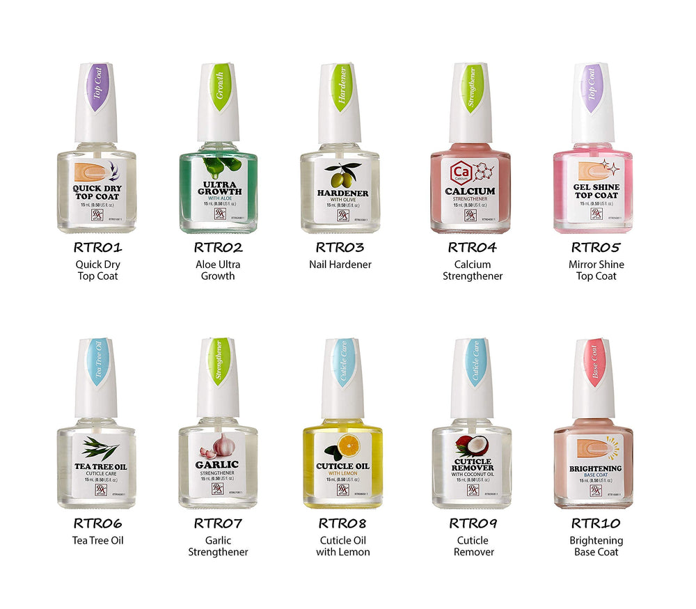 Ruby Kisses Aplicación con pincel para uñas lisas y cuidadas.