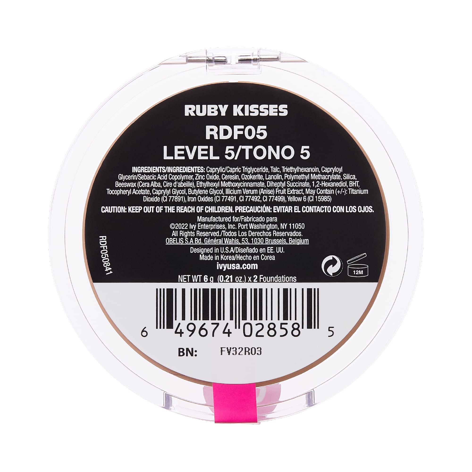 Ruby Kisses aplicación suave que logra difuminado impecable.