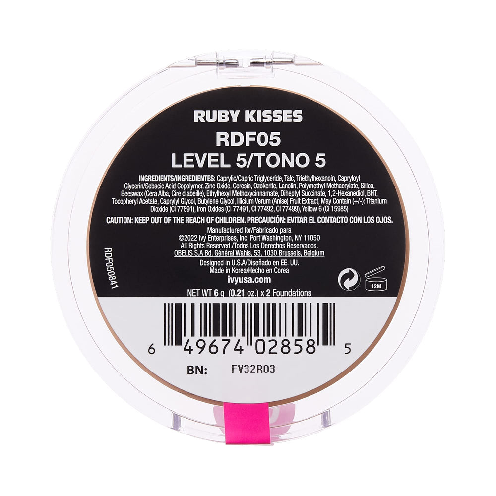 Ruby Kisses aplicación suave que logra difuminado impecable.