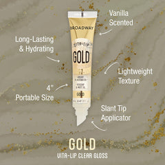 Aplicador suave de Ruby Kisses Broadway Vita-Labial para acabado cómodo