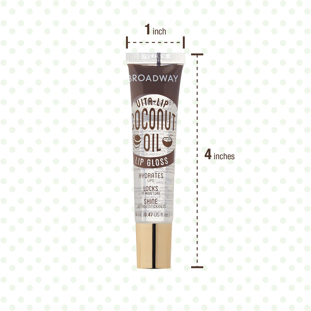 Ruby Kisses Broadway Vita-Lip Brillo no pegajoso para uso diario.