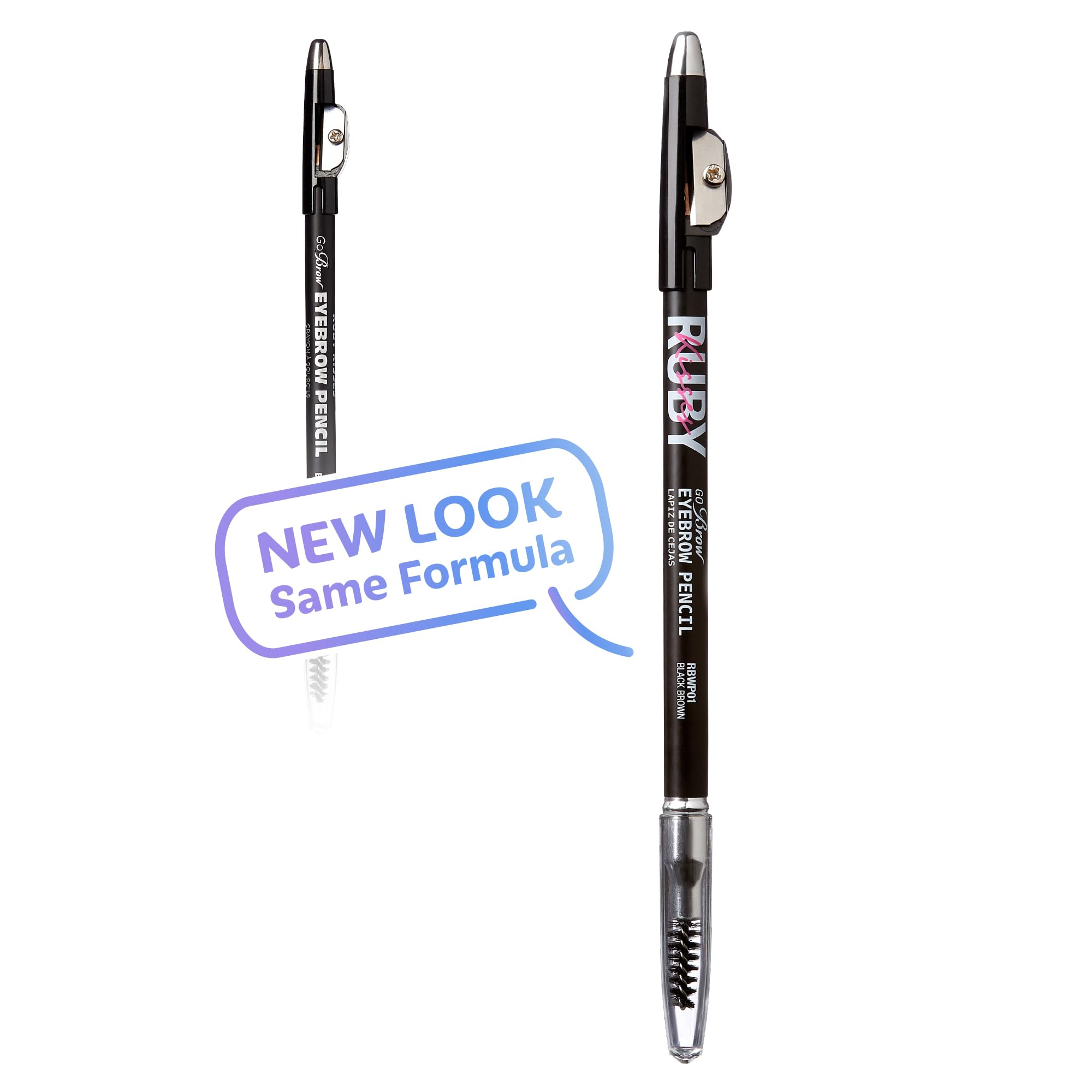 GoBrow delineado natural con textura polvo para cejas realistas.