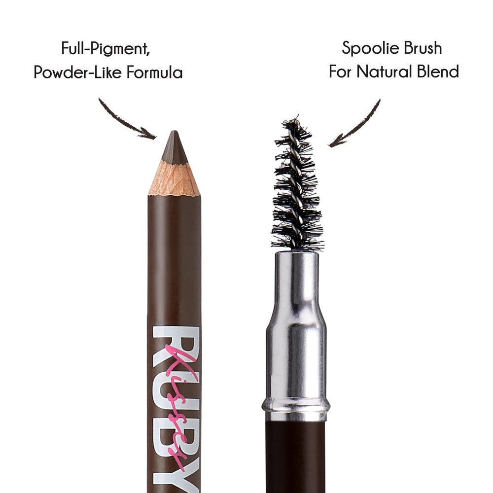Tono marron oscuro se adapta a pieles profundas para cejas definidas