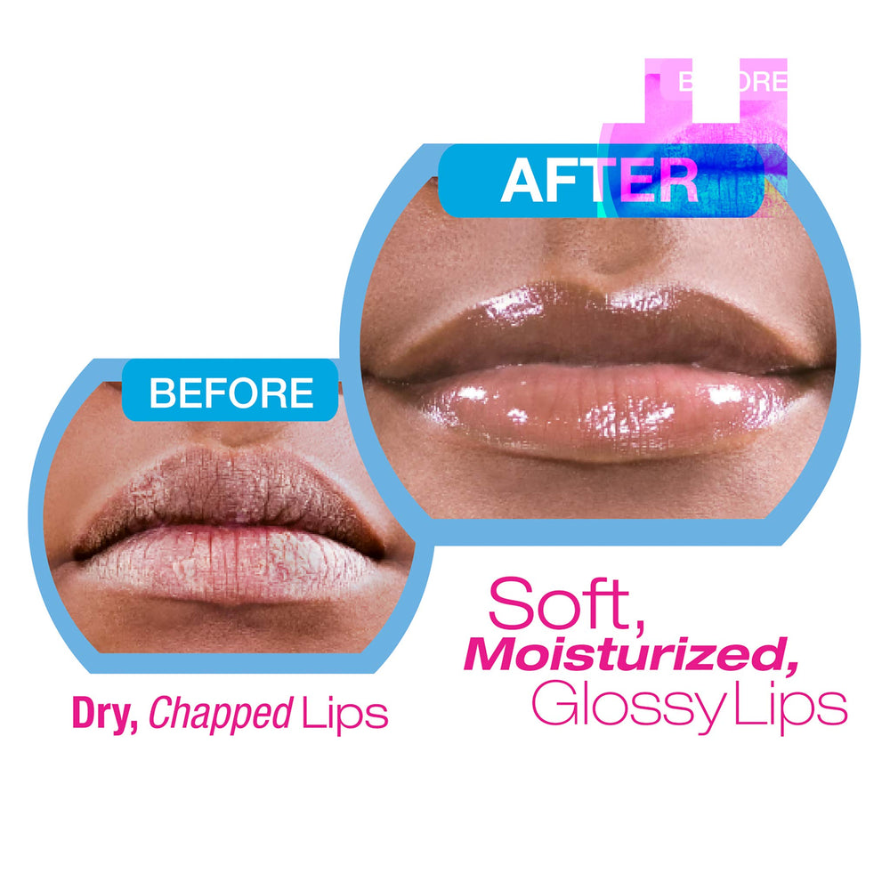 Ruby Kisses Hydrating Lip Oil keeps lips hydrated on the go.