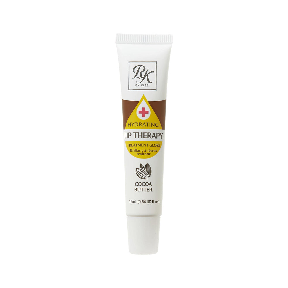Ruby Kisses Hydrating Lip Therapy gloss cocoa butter, side view, lips nourishment