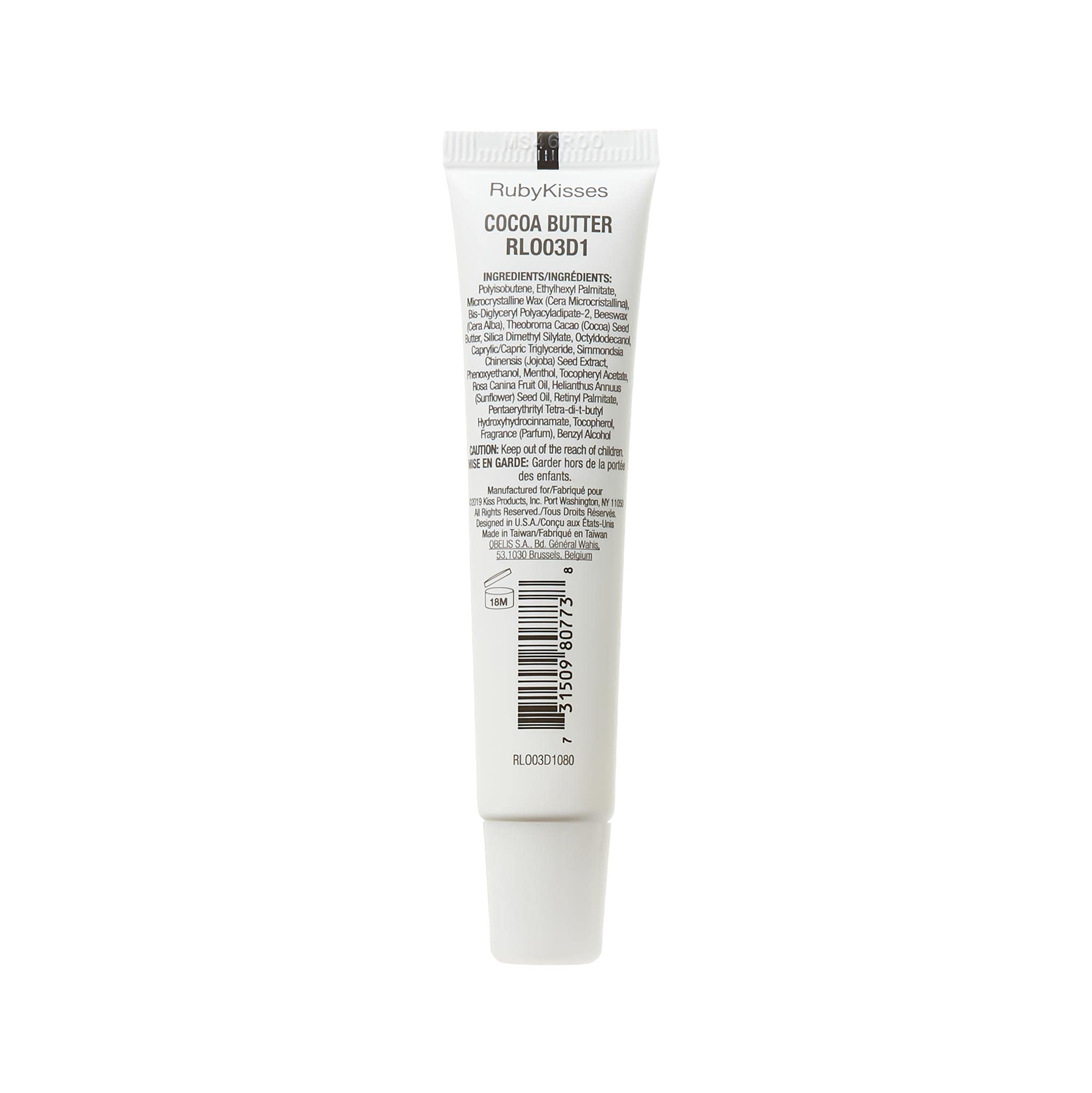 Ruby Kisses 3-pack lip therapy gloss for on-the-go hydration