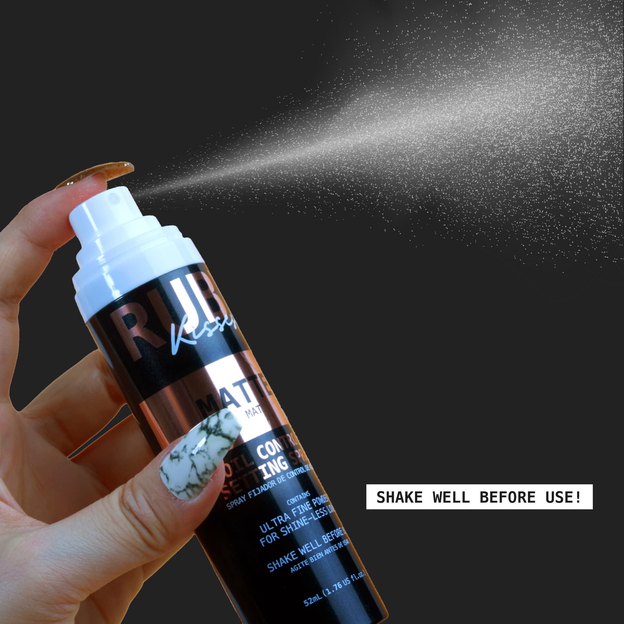 Ruby Kisses Setting Spray daily refresh revives makeup and skin.