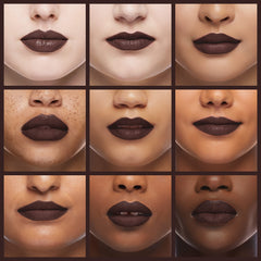 Ruby Kisses Ultra Matte Dark Plum Scene pocket-size lipstick for quick touch-ups.