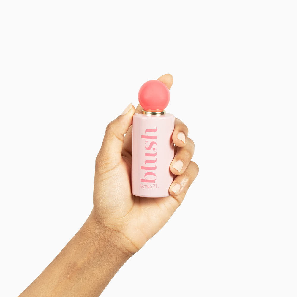 Rue 21 Blush liquid swirl shows vibrant movement for product shots